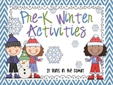 Pre-K Winter Activities: Literacy and Math