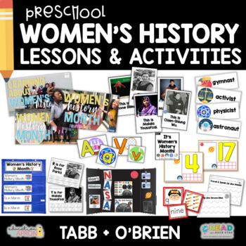 Preview of Pre-K Women's History Unit