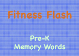 Pre-K Words--Fitness Flash Game