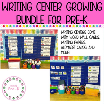 Writing Center Starter Kit for Preschool, Pre-K, Kindergarten, & 1st Grade