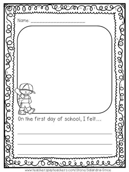 Pre-K and Kinder Back to School Literacy Activities by Salandra Grice