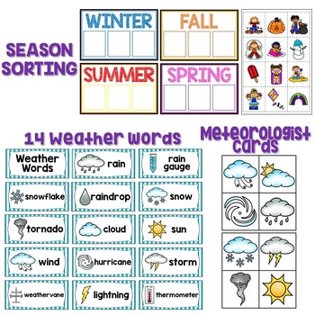 Weather Activities by Teaching Little Learners | TpT