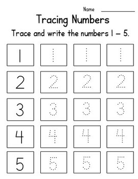 Pre-K and Kindergarten Worksheets (Alphabets, Numbers, Colors and Shapes)