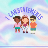 Pre-K and Preschool I Can Statement Cards