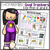 Goal Setting Tracker for Preschool and Kindergarten