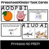 Pre-K to First Task Cards Bundle
