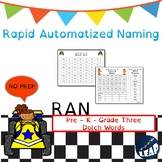 Pre-K to Grade Three Dolch Sight Word Fluency - Rapid Nami