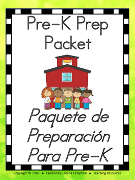Preview of Pre-Kinder Preparation Packet