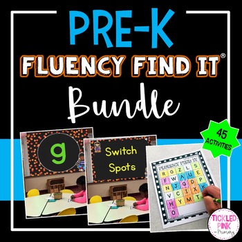 Preview of Pre-Kindergarten Fluency Find It® BUNDLE