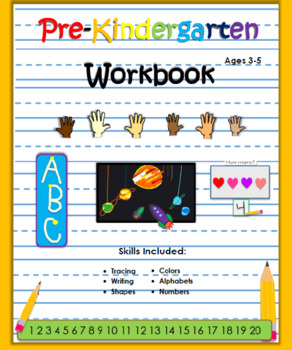 Preview of Pre-Kindergarten Workbook