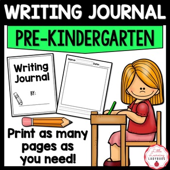 Preview of Pre-Kindergarten Writing Journal