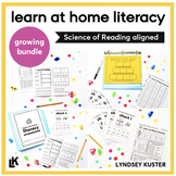 Summer Literacy Practice - Send Home Packet - Science of Reading