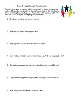 Preview of Pre-Parent Meeting Forms