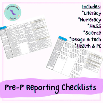 Preview of Pre-Primary Assessment & Reporting Checklists