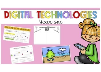 Preview of Pre Primary/Year one Digital tech bundle