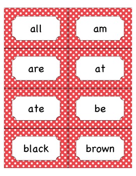 Pre-Primer- 3rd grade Dolch Word Combo Pack by Bonny Skutch | TPT