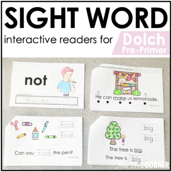 sight word books printable free kindergarten