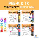 Pre-Primer Dolch Sight Words Activity Mats | BUNDLE DEAL