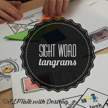Preview of Pre-Primer & Primer Sight Word Tangrams by Phoneme