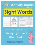 Sight Word Activity Booklets (Pre-Primer Pack #2)