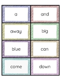 Pre-Primer Sight Words Flashcards