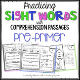 Pre-Primer Sight Word Practice and Passages Kindergarten S