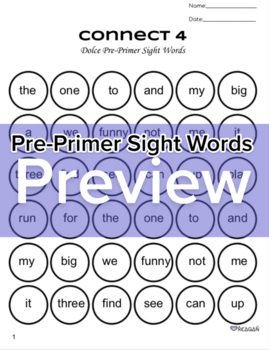 Sight Words- Fishing For Sight Words- Dolch Sight Word Lists 1-3