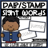 Pre-Primer Sight Words Dab Stamper Center