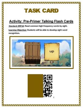 Preview of Sight Word Practice Activities - Fun Digital Memory Game