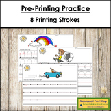 Pre-Printing Practice - Printing Strokes