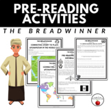 Pre-Reading Activities The Breadwinner