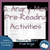 Pre-Reading Activities for 12 Angry Men - Building Backgro