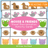 Pre Reading Activity Cards - Mouse and Friends Match