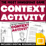 Pre-Reading Activity for The Most Dangerous Game - Context
