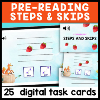 Preview of Pre-Reading Step Skip Music for Beginner Piano and Elementary, Music Centres