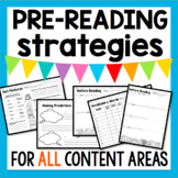Pre-Reading Strategies for ANY content area, novel, or textbook