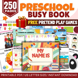 Pre School Learning Binder, Toddler Busy Binder, Learning 