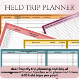 Pre-Trip and Day-Of Field Trip Info Tracker and Planner Go