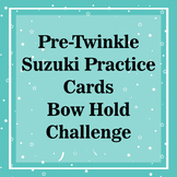 Pre-Twinkle Suzuki Violin Practice Cards