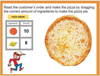 Preview of Pre-Vocational Skills- Making the  Pizza and Is the Pizza Order Correct?