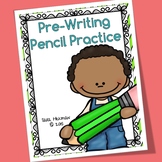 Spring Pre-Write Pencil Practice Sheets