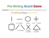 Pre-Writing Game Board