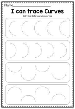 pre writing strokes lines tracing lines by little viva s preschool