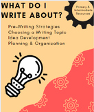 Pre-Writing Supports, Strategies, Games & Organizers