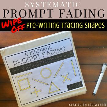 Preview of Beginner Writing: Pre-Writing Tracing Shapes