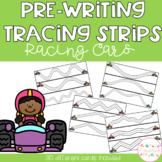 Pre-Writing Tracing Strips - Racing Cars