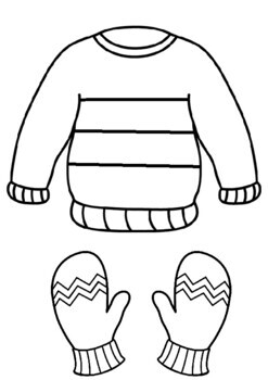 Freebie: Pre-Writing Winter Jumpers! by Let's Teach ABC123 | TPT