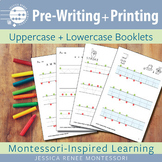 Pre-Writing and Printing Skills Booklets, Stroke Practice,