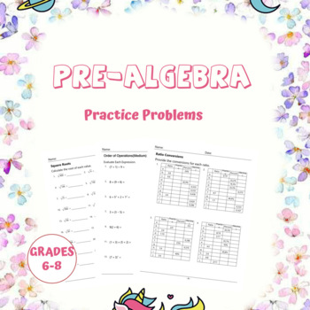 Preview of Pre-algebra Practice Problems
