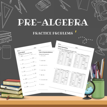 Preview of Pre-algebra Practice Problems